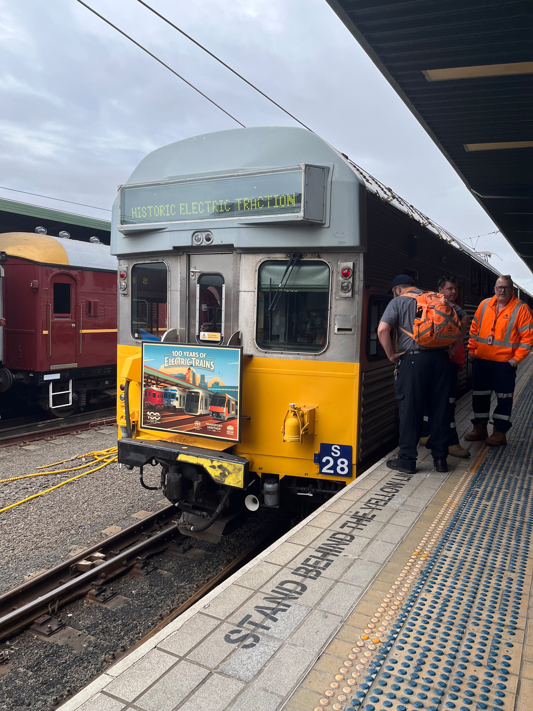 Sset 28 at Sydney Central Station October Long Weekend 2026.